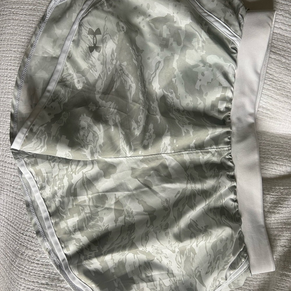 Under Armour White Athletic Shorts